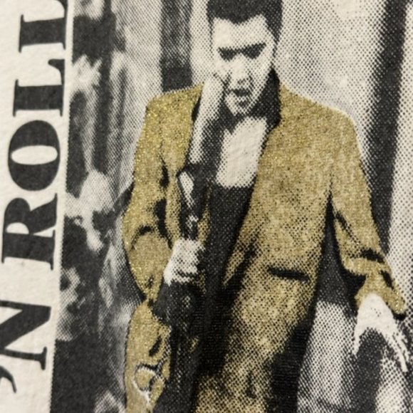 Vintage 1988 Elvis Presley Single Stitch Tee Shirt RARE (L) - Picture 4 of 5